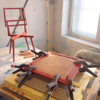 Винтажные стулья из бука и дуба, мебель на заказ, авторская мебель