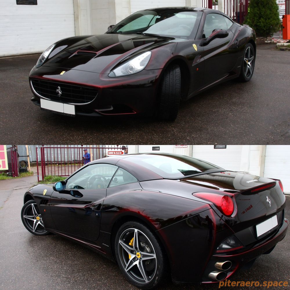 Ferrari California, арт покраска