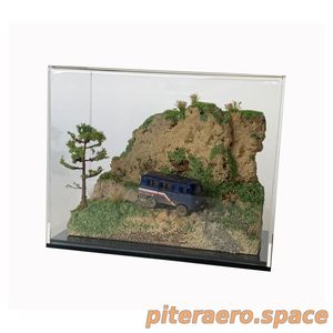 Диорама «Буханка Почта» 1:87 готовая №013