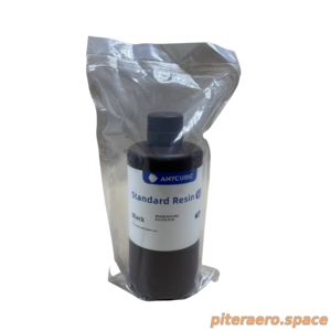 Смола Anycubic Standard Resin V2 Black для 3D принтера, 1 литр
