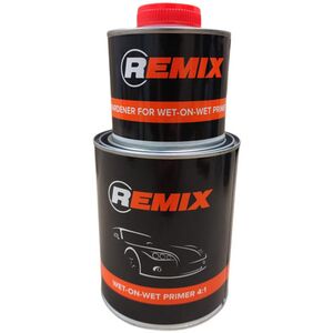 REMIX Грунт акриловый мокрый-по-мокрому 2К 4:1 Серый, 0,8 л + отвердитель